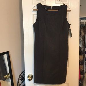 AGB Petite dress Charcoal size 6P, Tags still on